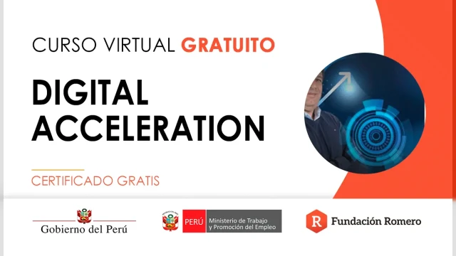 Curso online gratis certificado: "Digital Acceleration"