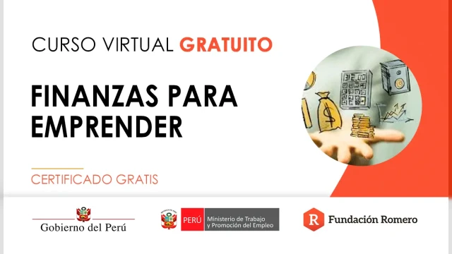  Curso online gratis certificado: "Finanzas para emprender"