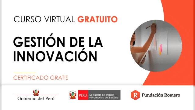 Curso online gratis certificado: "Gestión de la innovación"
