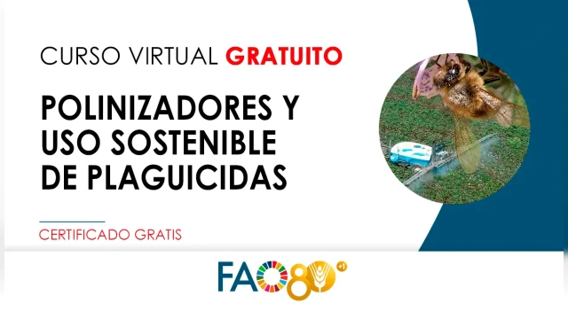 Curso online gratis certificado: Polinizadores y uso sostenible de plaguicidas | FAO