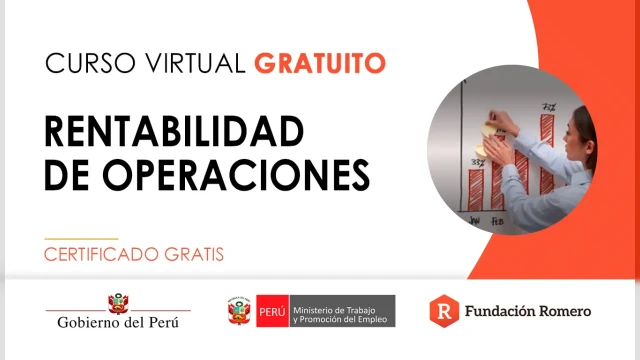  Curso online gratis certificado: "Rentabilidad de operaciones"