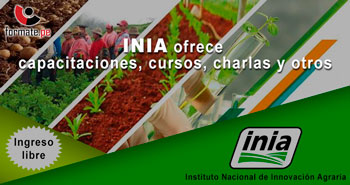 INIA ofrece capacitaciones, cursos, talleres, charlas y otros eventos GRATUITOS INIA ofrece capacitaciones, cursos, talleres, charlas y otros eventos GRATUITOS